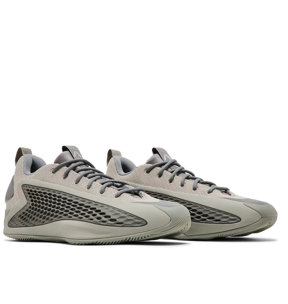 Adidas Anthony Edwards 1 Low In Metallic Grey